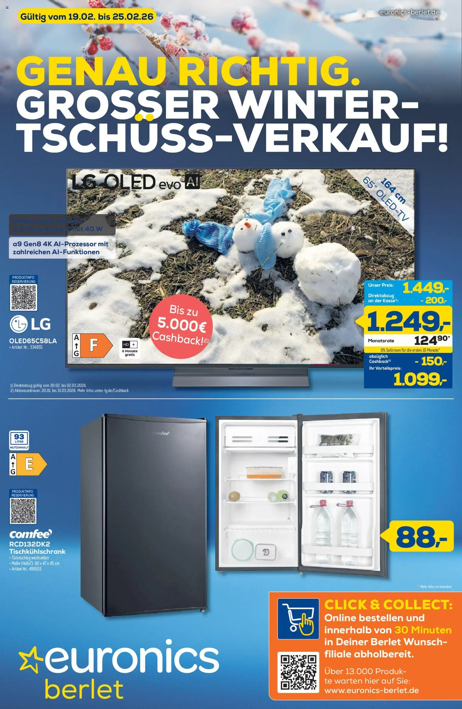 Vorschau von dem Prospekt des Geschäftes Euronics, gültig ab dem 19.02.2026