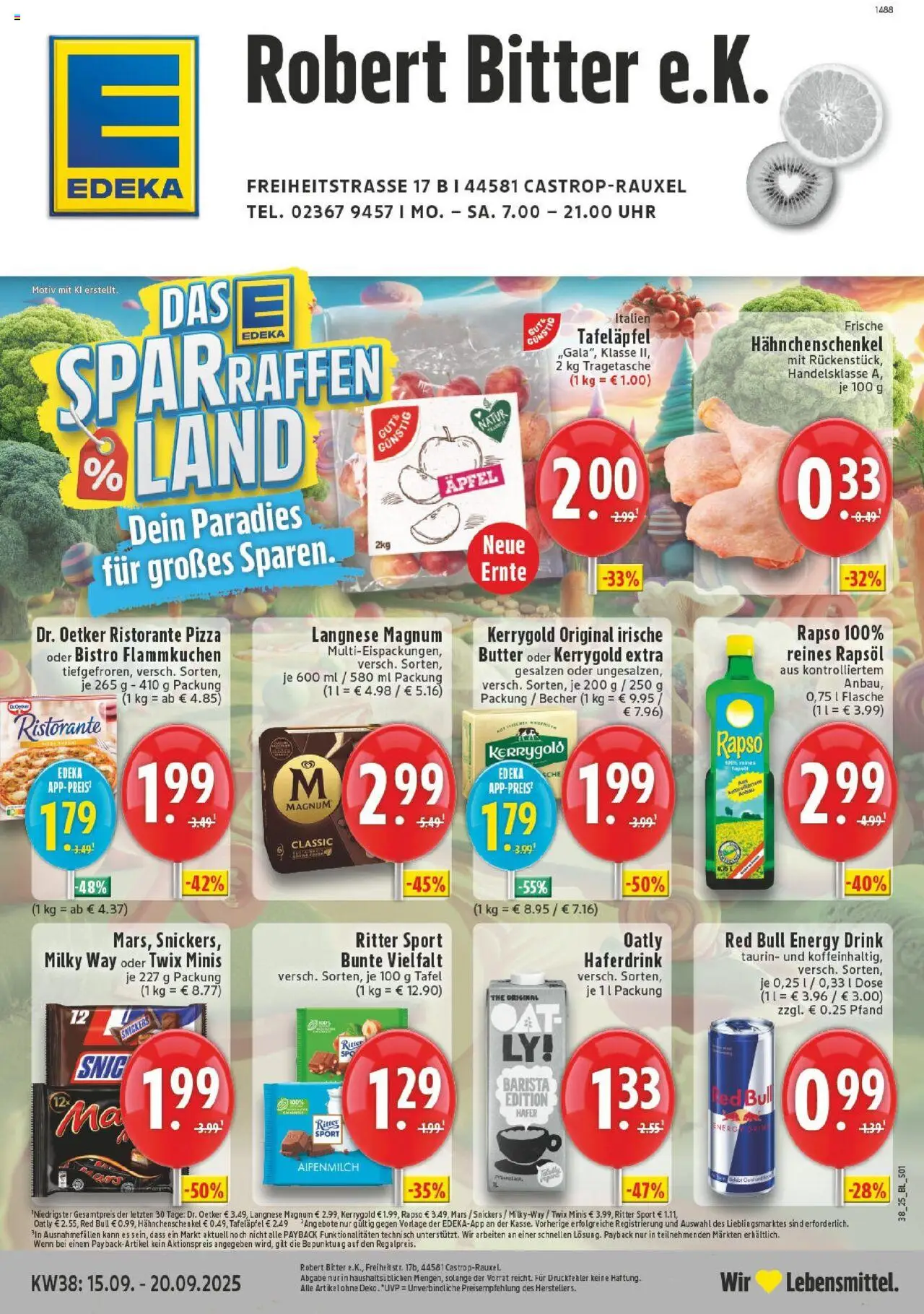 EDEKA Prospekt ab 14.09.2025 - Prospekt Castrop-Rauxel Online