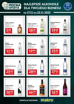 Pogląd gazetki "Mocna oferta" ze sklepu Makro ważnej od 17.11.2025