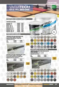 Prévisualisation de Catalogue du magasin Brico Cash formulaire valide 04/04/2025 | Page: 137