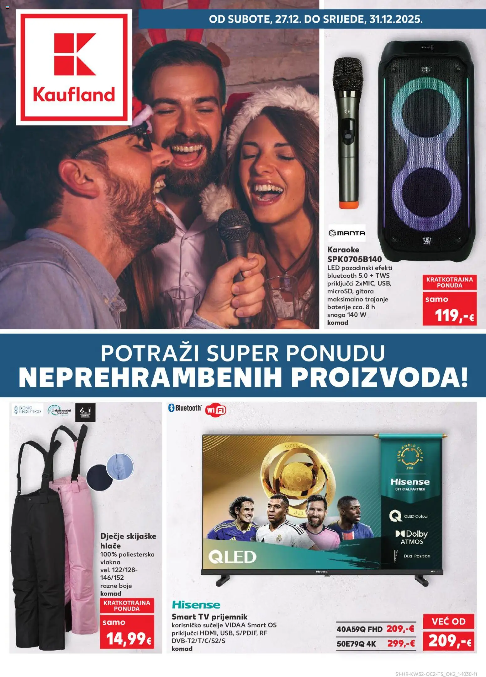 Pregled letka Rijeka Zamet trgovine Kaufland vrijedi od 27.12.2025