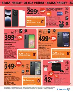 Prévisualisation de Black Friday du magasin E.Leclerc formulaire valide 21/11/2025 | Page: 11