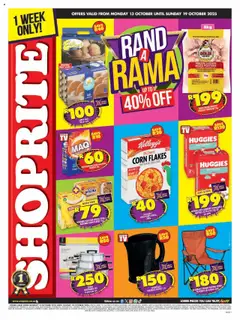 Preview of Shoprite flyer valid from 13/10/2025