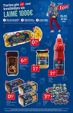 Skatīt Top! akciju bukletu, derīgs no 04.02.2026.