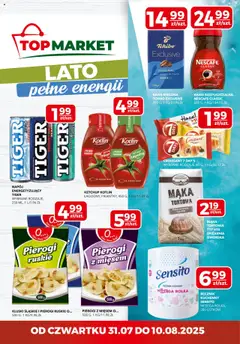 Pogląd gazetki "Gazetka mini" ze sklepu Top Market ważnej od 31.07.2025