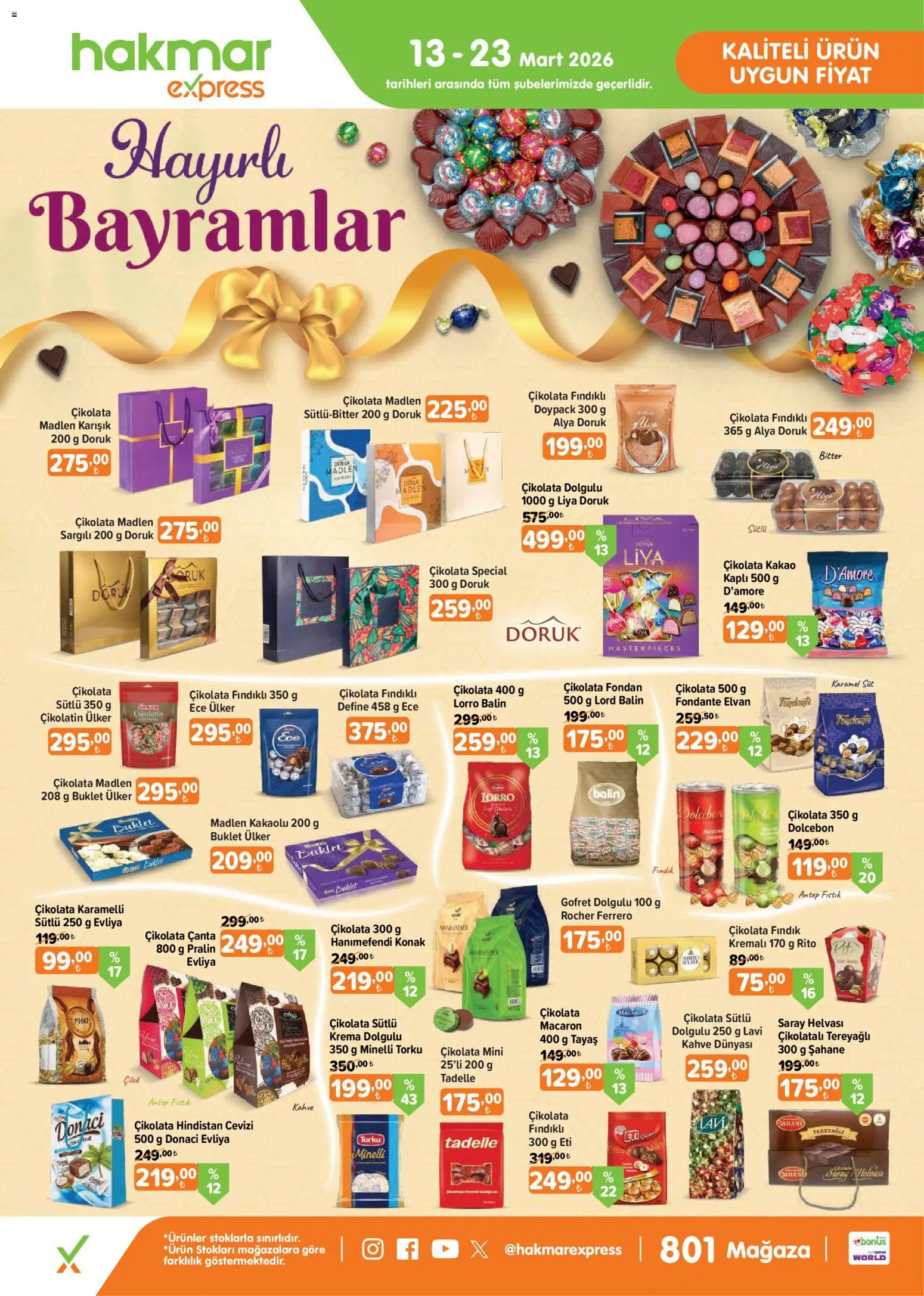 Hakmar Express Hakmar Express - Cuma Aktüel Ürünler 13.03.2026 - Broşürünün önizlemesi