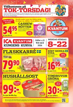 Förhandsgranska reklamblad Kungens Kurva från butik ICA Kvantum gäller från 09/03/2026