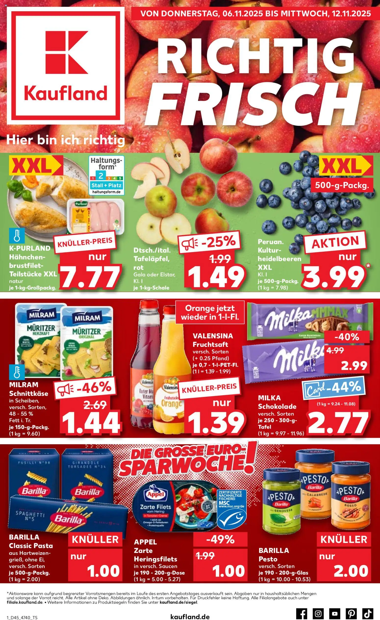 Voorbeeld van DE Folder Hannover van winkel Kaufland DE geldig vanaf 06-11-2025