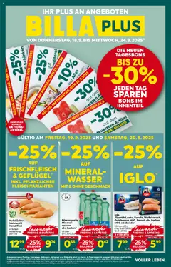 Vorschau der Angebote: Billa Plus Salzburg gültig ab 18.09.2025