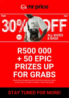 Preview of Mr Price flyer valid from 24/11/2025