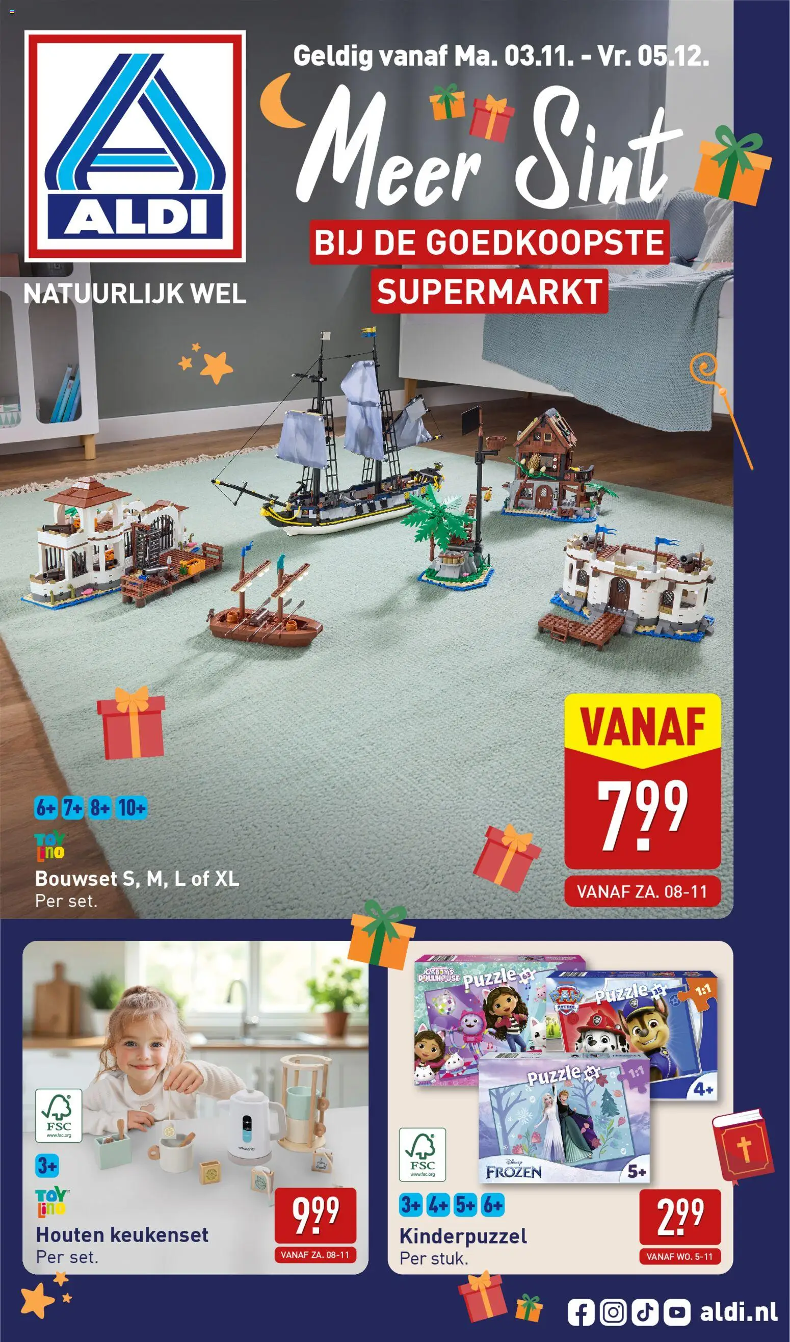 Voorbeeld van Sint special van winkel Aldi geldig vanaf 03-11-2025