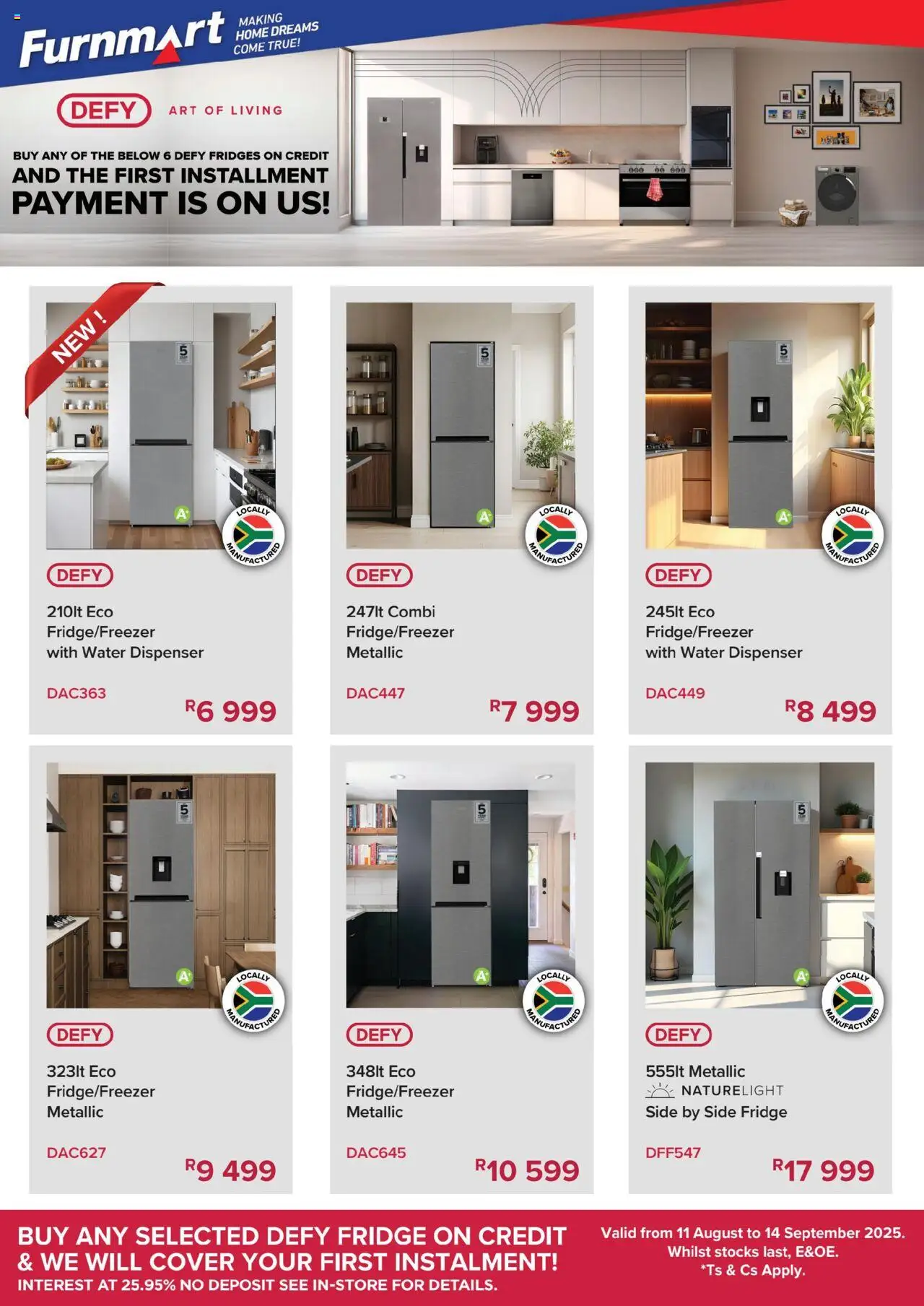 Furnmart DEFY Promotion from 11/08 - 14/09/2025 > Promotions