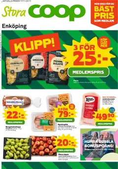 Förhandsgranska reklamblad Enköping från butik Stora Coop gäller från 17/11/2025