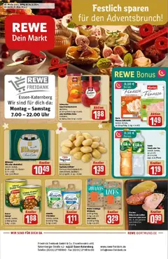 Vorschau von dem Prospekt des Geschäftes Rewe, gültig ab dem 24.11.2025