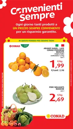 Anteprima dell'opuscolo Conad volantino Convenienti Sempre dal negozio Conad valido da 11/03/2026