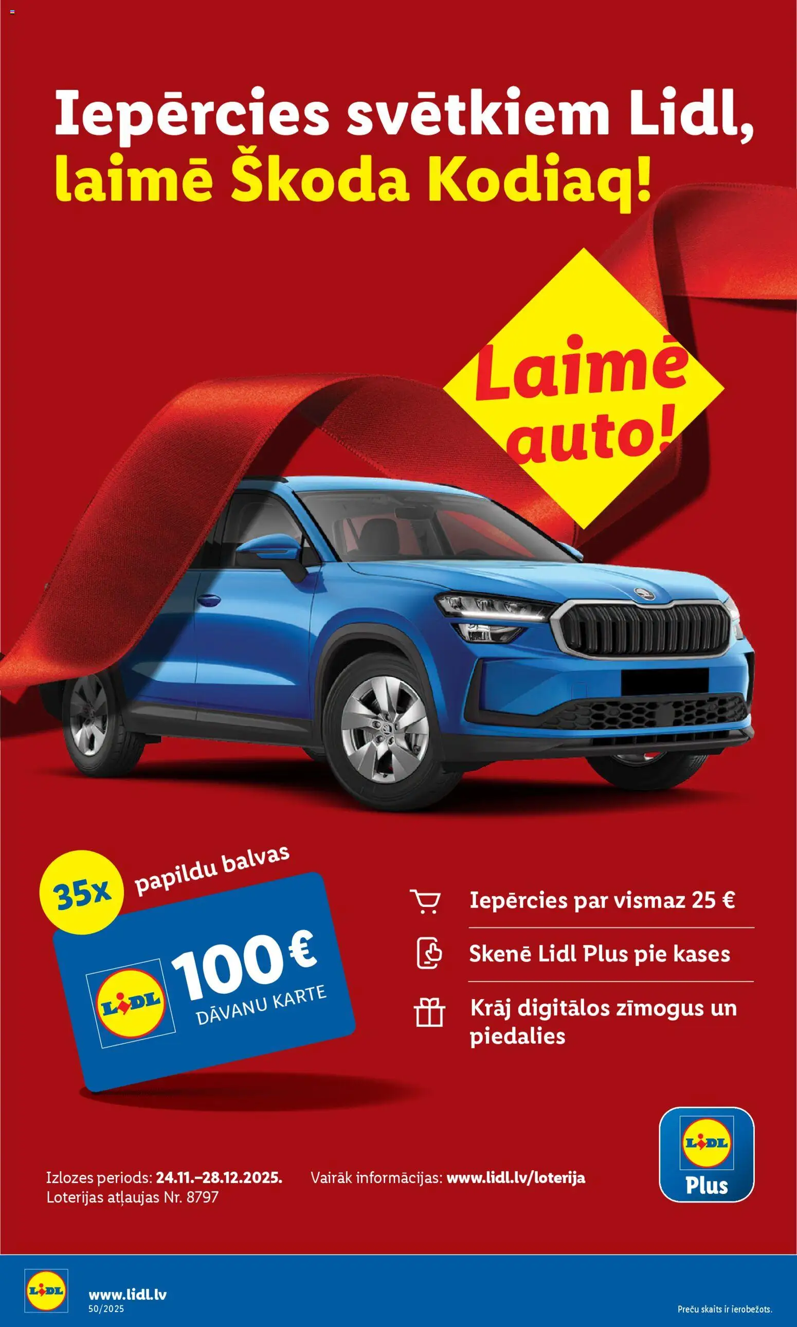 Skatīt Lidl akciju bukletu, derīgs no 2025.12.08