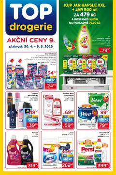 Náhled nabídky: Top drogerie Top drogerie leták platný od 30.04.2026