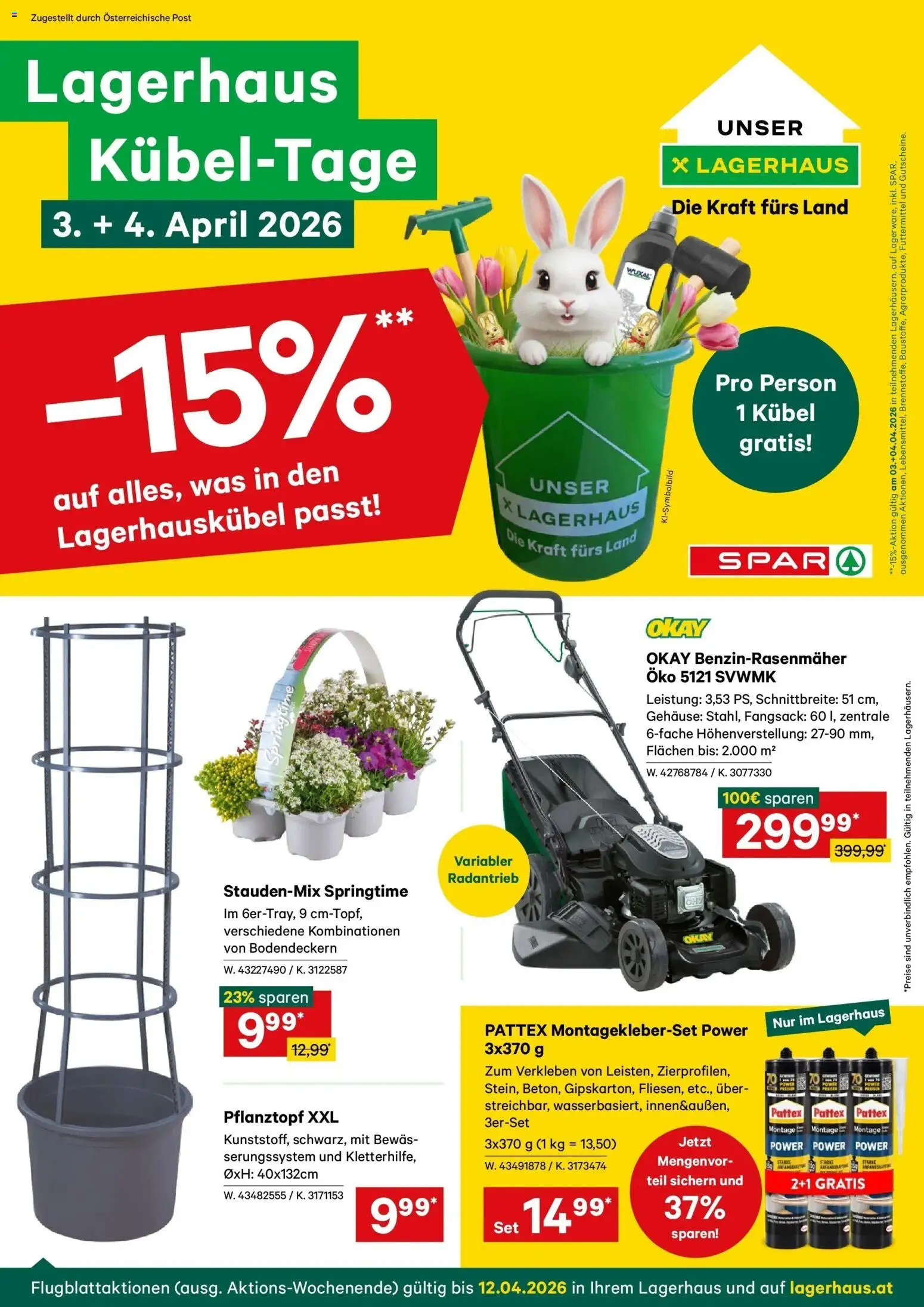 Vorschau der Angebote: Lagerhaus Wochen Angebote gültig ab 29.03.2026