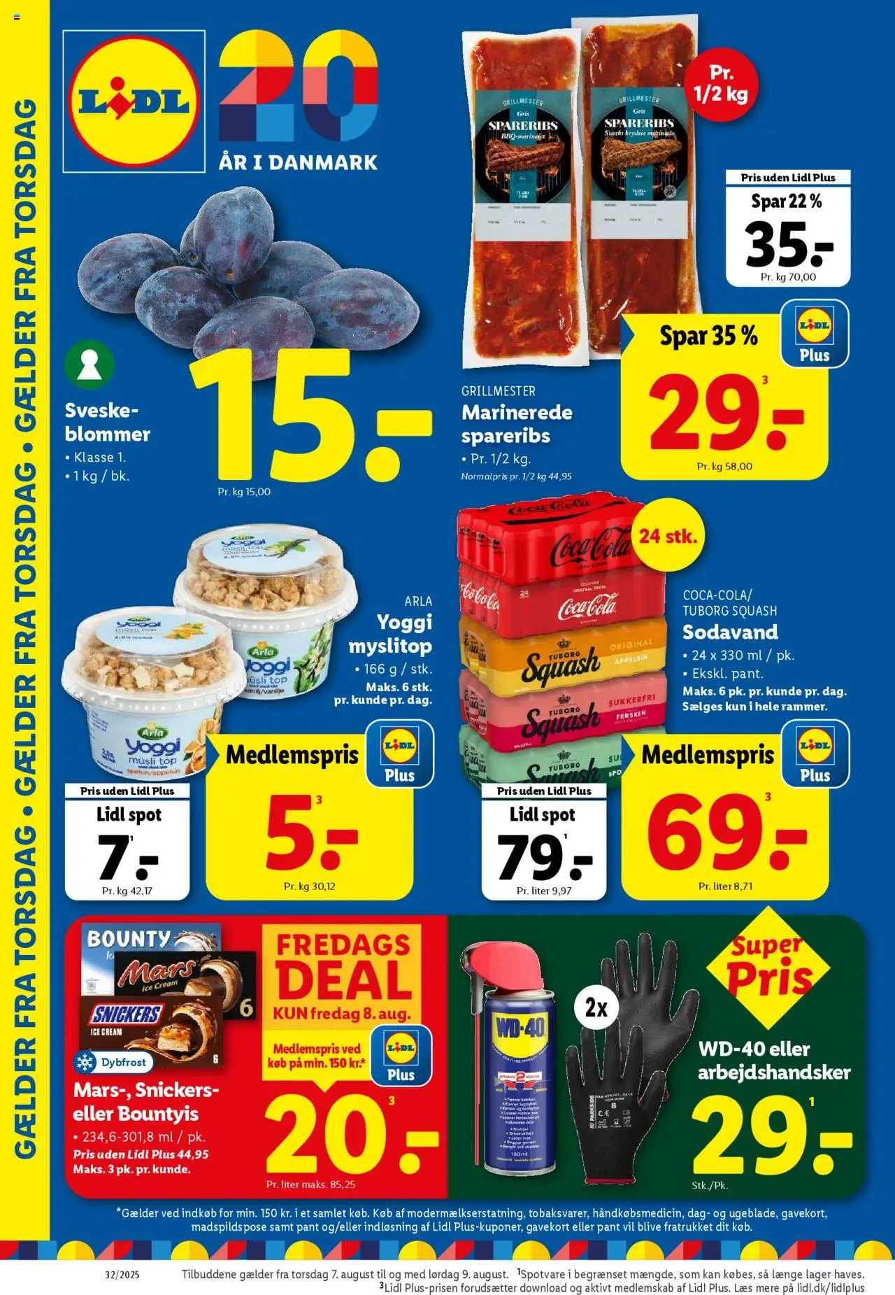 Lidl tilbudsavis gyldig fra 07/08/2025 - side 1