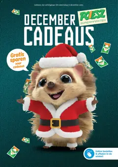 Voorbeeld van Decembercadeaus 2025 van winkel Poiesz geldig vanaf 12-11-2025