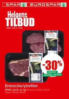 Forhåndsvis Helgens Tilbud fra butikk Spar gyldig fra 19/02/2026