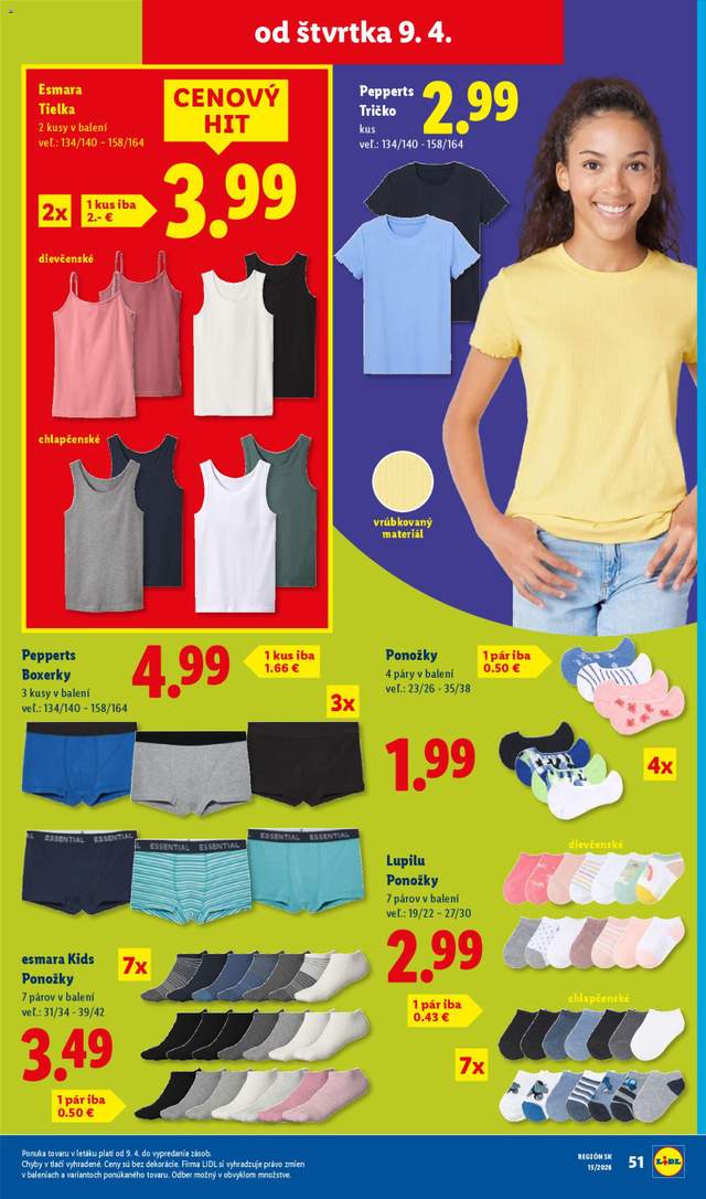 Nový Lidl leták od 06.04.