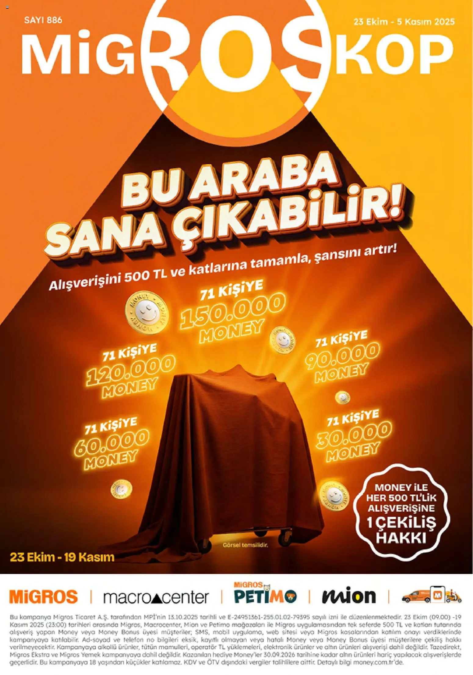 Migros Katalog 23 Ekim 2025 - Broşür "Migroskop" - Sayfa numarası 1
