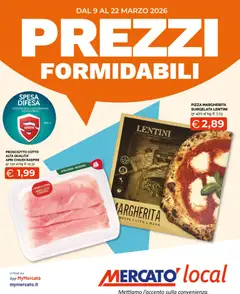 Anteprima dell'opuscolo Mercatò volantino Local dal negozio Mercatò valido da 09/03/2026