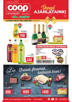 COOP - Észak Kelet Pro-Coop Zrt megtekintése, amely érvényes 2025.12.04.-től