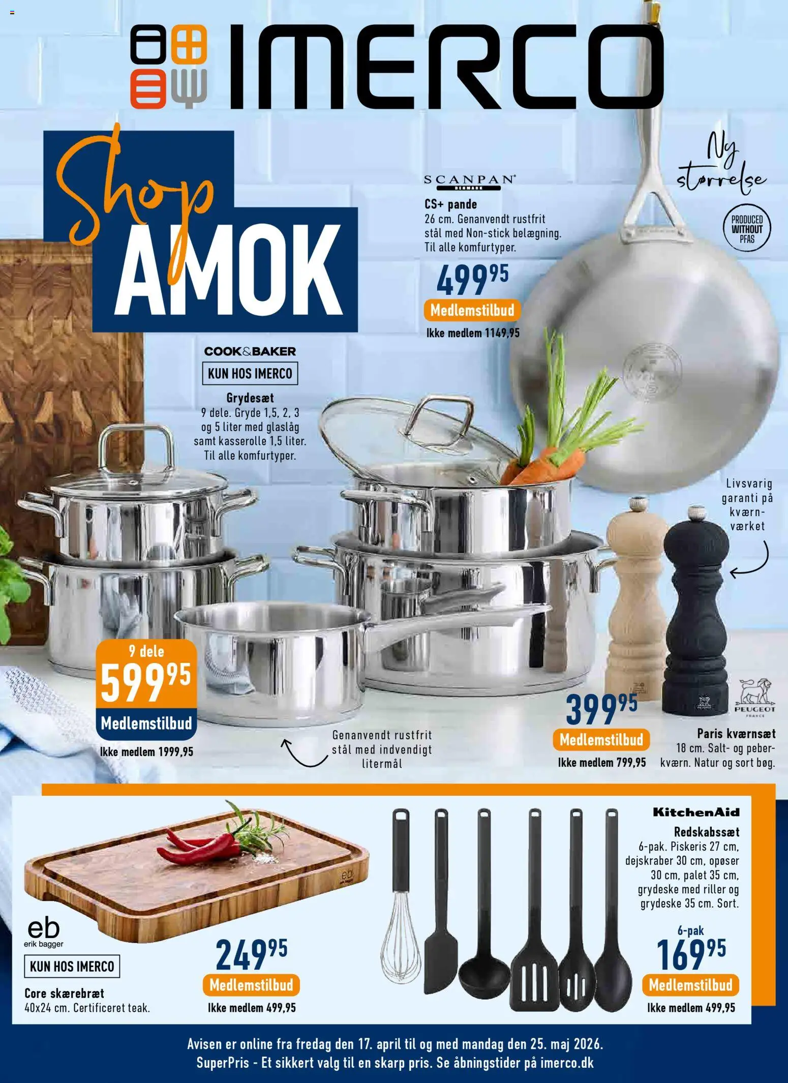 Eksempel på tilbudsavis Imerco - Tilbudsavis fra butik Imerco gyldig fra 17/04/2026