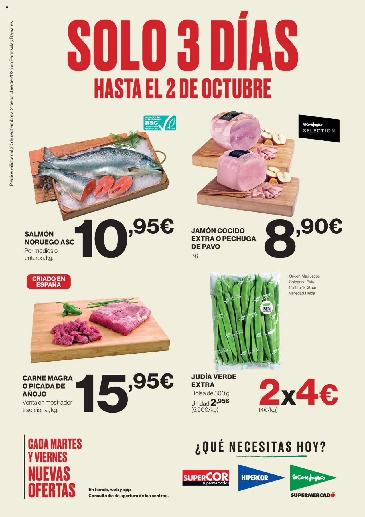 Hipercor Catálogo > 30/09 - 02/10/2025 > Ofertas