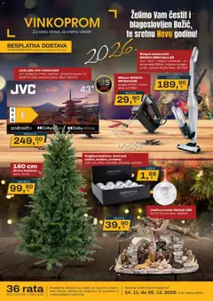 Pregled letka Katalog trgovine Vinkoprom vrijedi od 24.11.2025