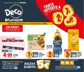 Anteprima dell'opuscolo Volantino MaxiStore - Salerno dal negozio Decò valido da 11/02/2026