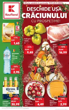 Previzualizarea de cataloage: Kaufland Tulcea valabil de la 19.11.2025