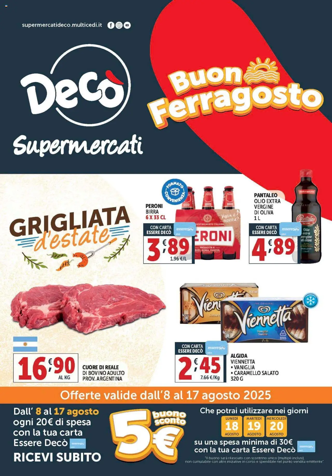 Volantino Decò valido da 08/08/2025 numero di pagina 1