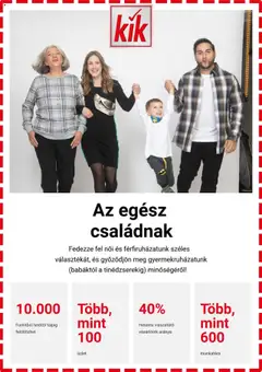 Kik - Aktuális katalógus megtekintése, amely érvényes 2025.08.24.-től