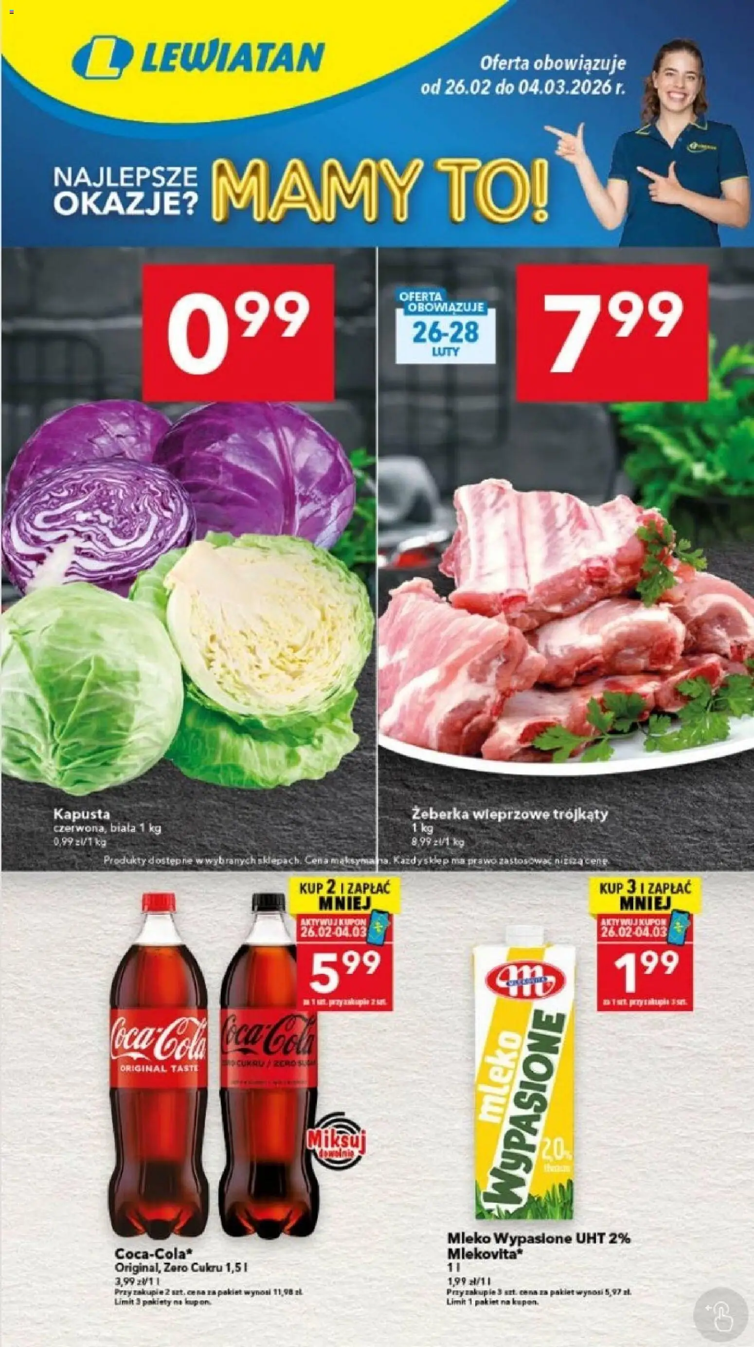 Pogląd gazetki "Katowice" ze sklepu Lewiatan ważnej od 26.02.2026