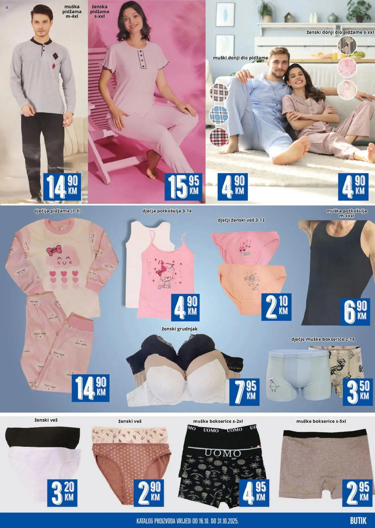 Pregled letka Katalog trgovine Prodex vrijedi od 2025.10.16