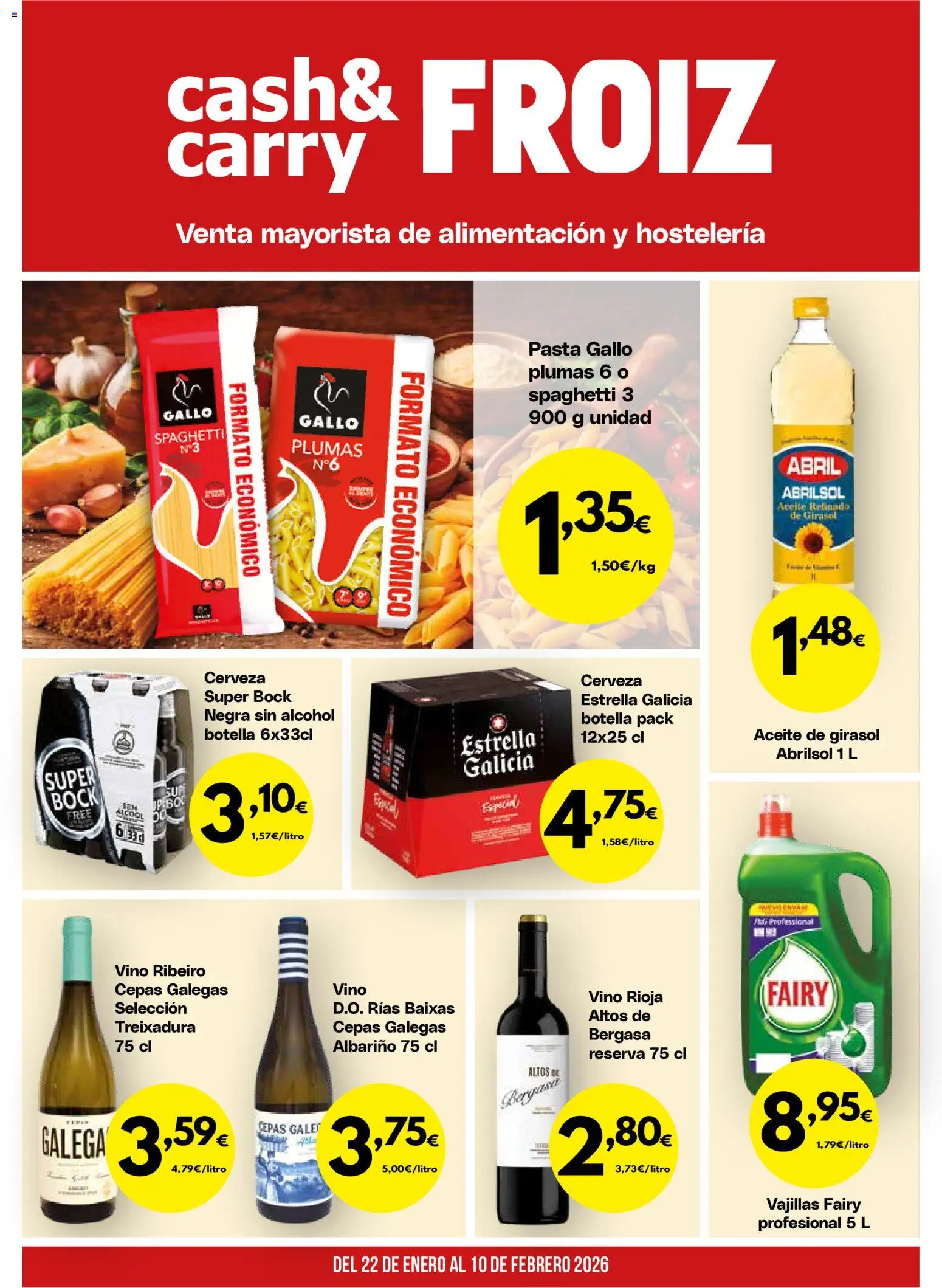 Vista previa del folleto de la tienda Froiz válido desde el 22/01/2026 