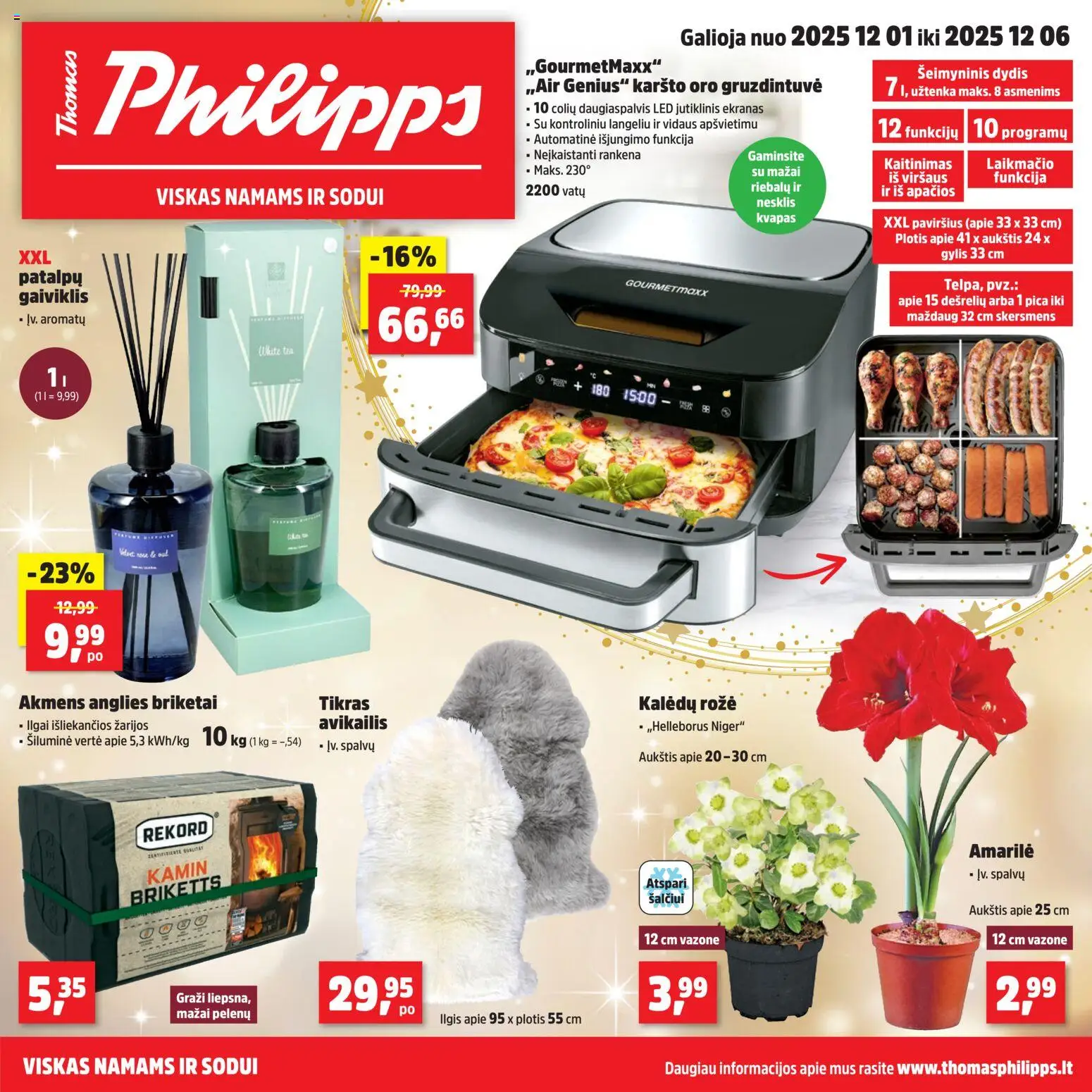 Thomas Philipps parduotuvės leidinio Leidinys galiojančio nuo 2025.12.01 peržiūra