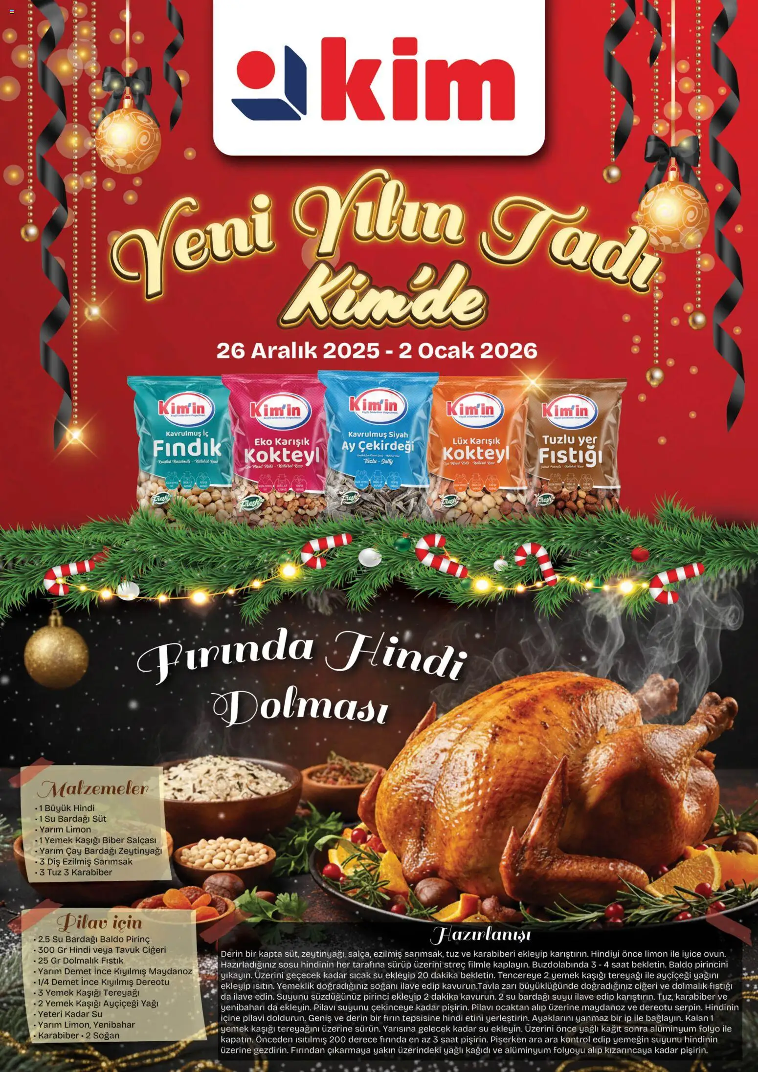 Kim Market Katalog - Ege Insert 26.12.2025 - Broşürünün önizlemesi
