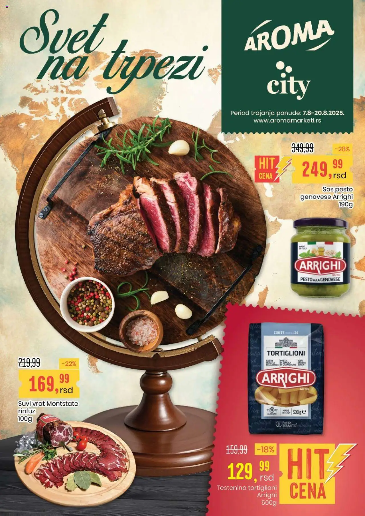 Aroma Market katalog važi od 07.08.2025 - stranica 1