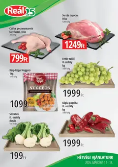 Reál - Reál Bevásárló hétvége - Kisalföld megtekintése, amely érvényes 2026.03.11.-től