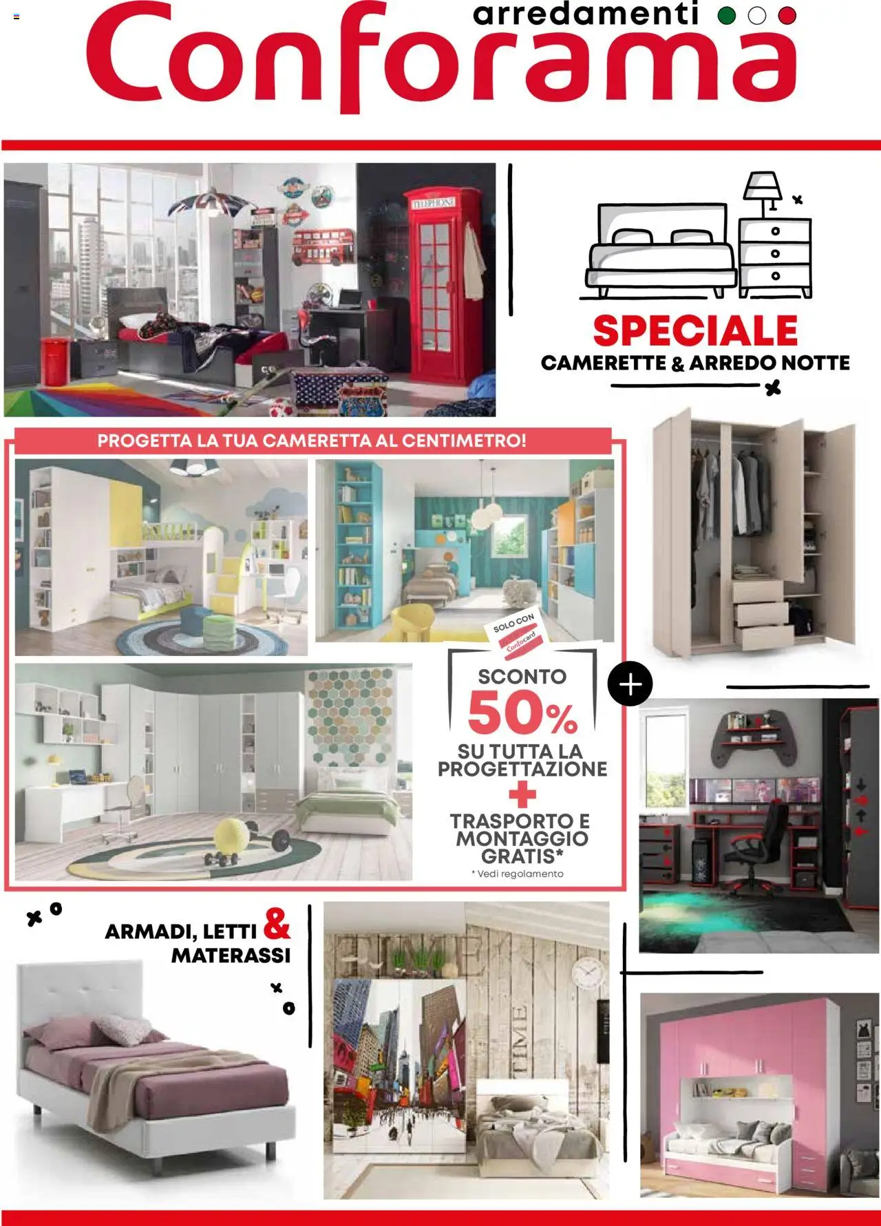Volantino Conforama valido da 30/08/2025 numero di pagina 1