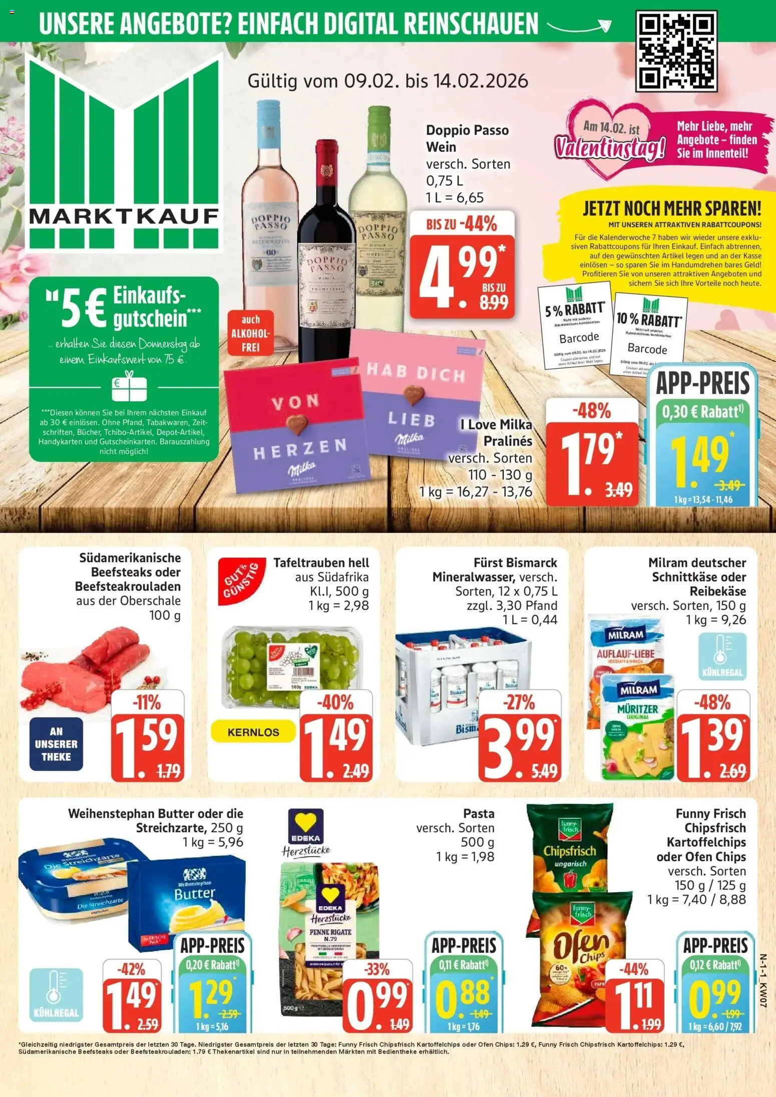 Vorschau von dem Prospekt des Geschäftes Marktkauf, gültig ab dem 09.02.2026