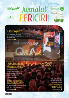 Previzualizarea de cataloage: Life Care Catalog - Jurnalul Fericirii Decembrie/Ianuarie valabil de la 03.12.2025