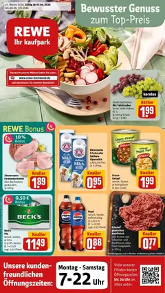 Vorschau von dem Prospekt des Geschäftes Rewe, gültig ab dem 05.04.2026