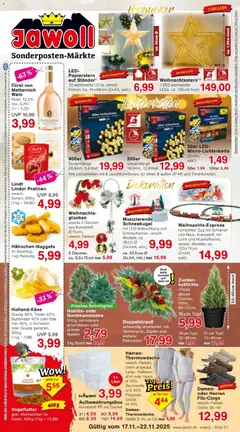 Vorschau von dem Prospekt des Geschäftes Jawoll, gültig ab dem 17.11.2025