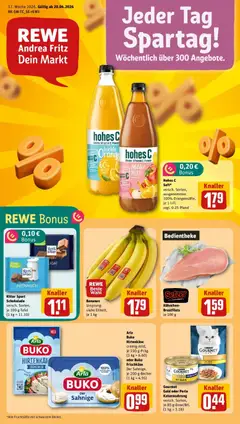 Vorschau von dem Prospekt des Geschäftes Rewe, gültig ab dem 20.04.2026