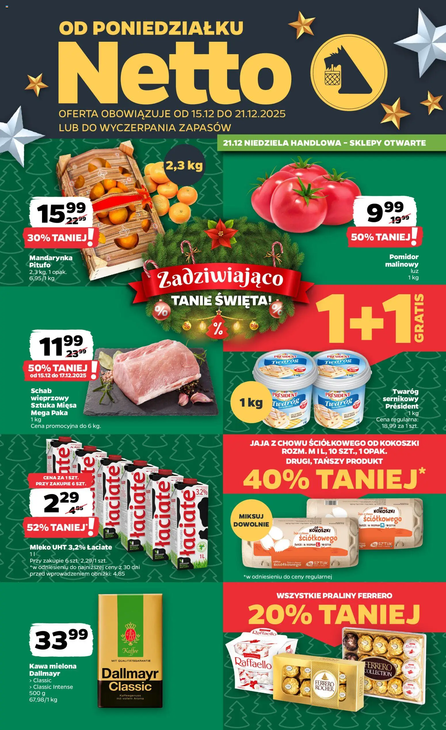 Pogląd gazetki "Gazetka spożywcza" ze sklepu Netto ważnej od 15.12.2025